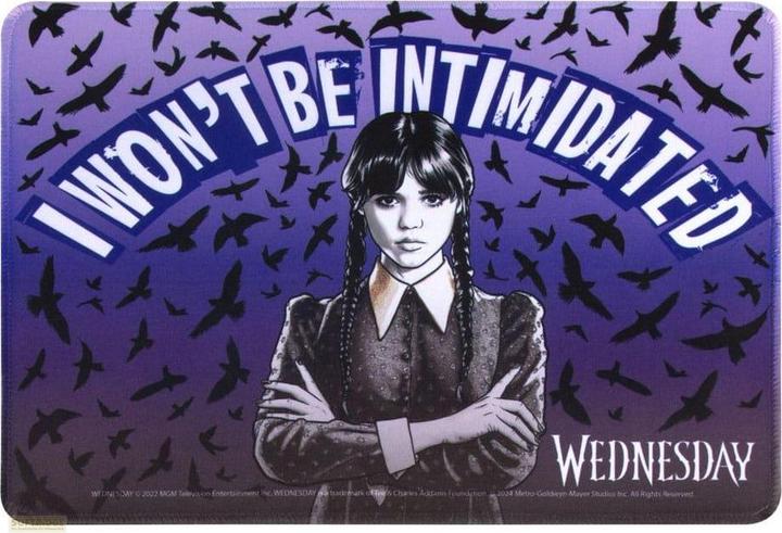 Produktbild Konix Wednesday Mousepad I won't be Intimidated 35 x 25 cm (L)