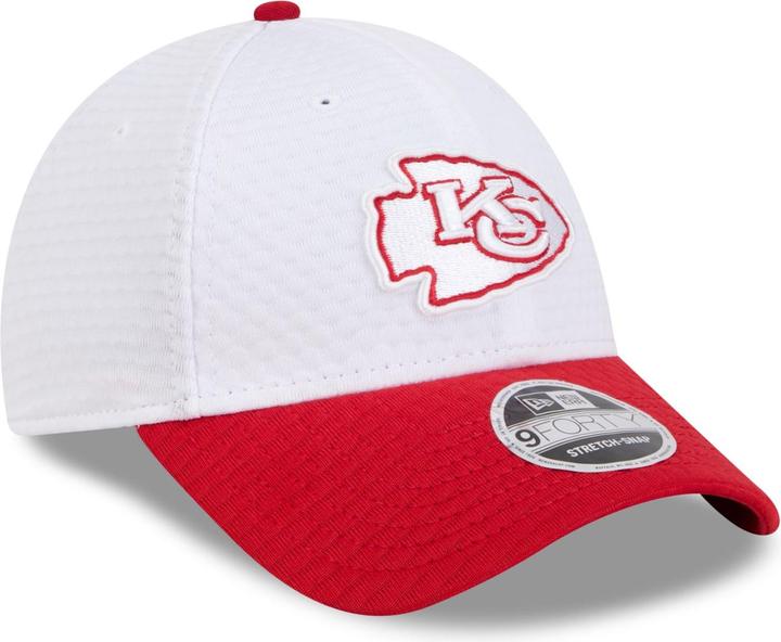 Actual product image New Era 9FORTY Stretch Cap TRAINING 2024 Kansas City Chiefs