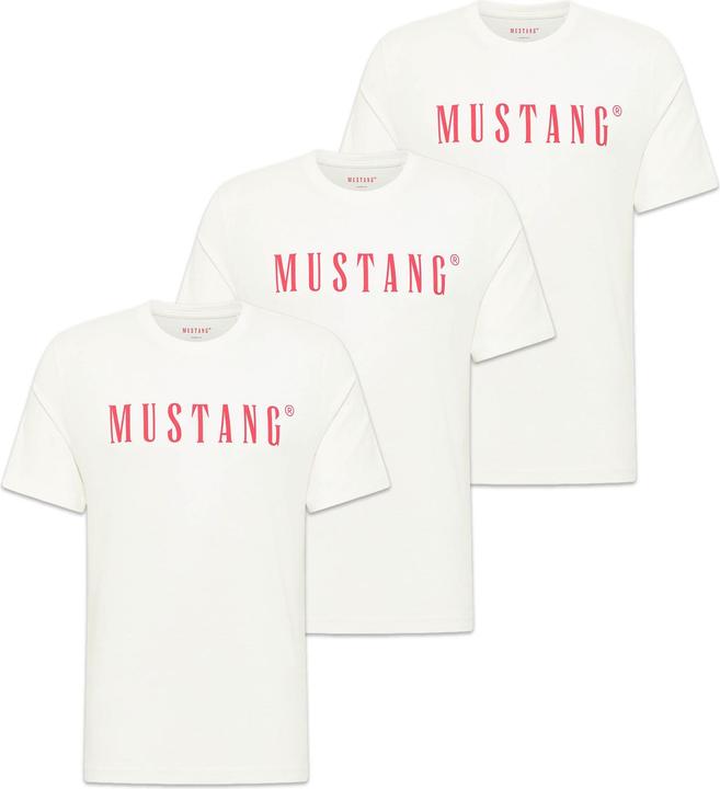 Mustang T-Shirt Casual Bequem sitzend Style Austin 3P (3XL)