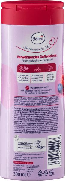 Produktbild dm Balea Verwöhndusche Beere & Lavendel