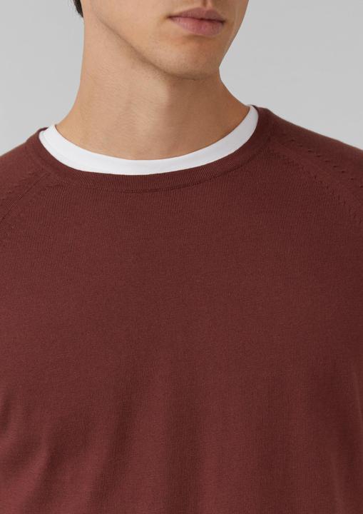 Produktbild s.Oliver Strickpullover Raglanpullover aus reiner Baumwolle (S)