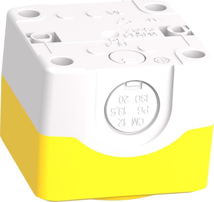 Produktbild Schneider Electric Leergehäuse, gelb, 1 Stelle, für XALKW01