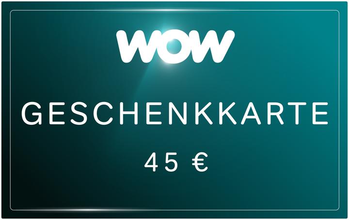 Produktbild WOW TV Streaming Geschenkkarte (45 EUR)