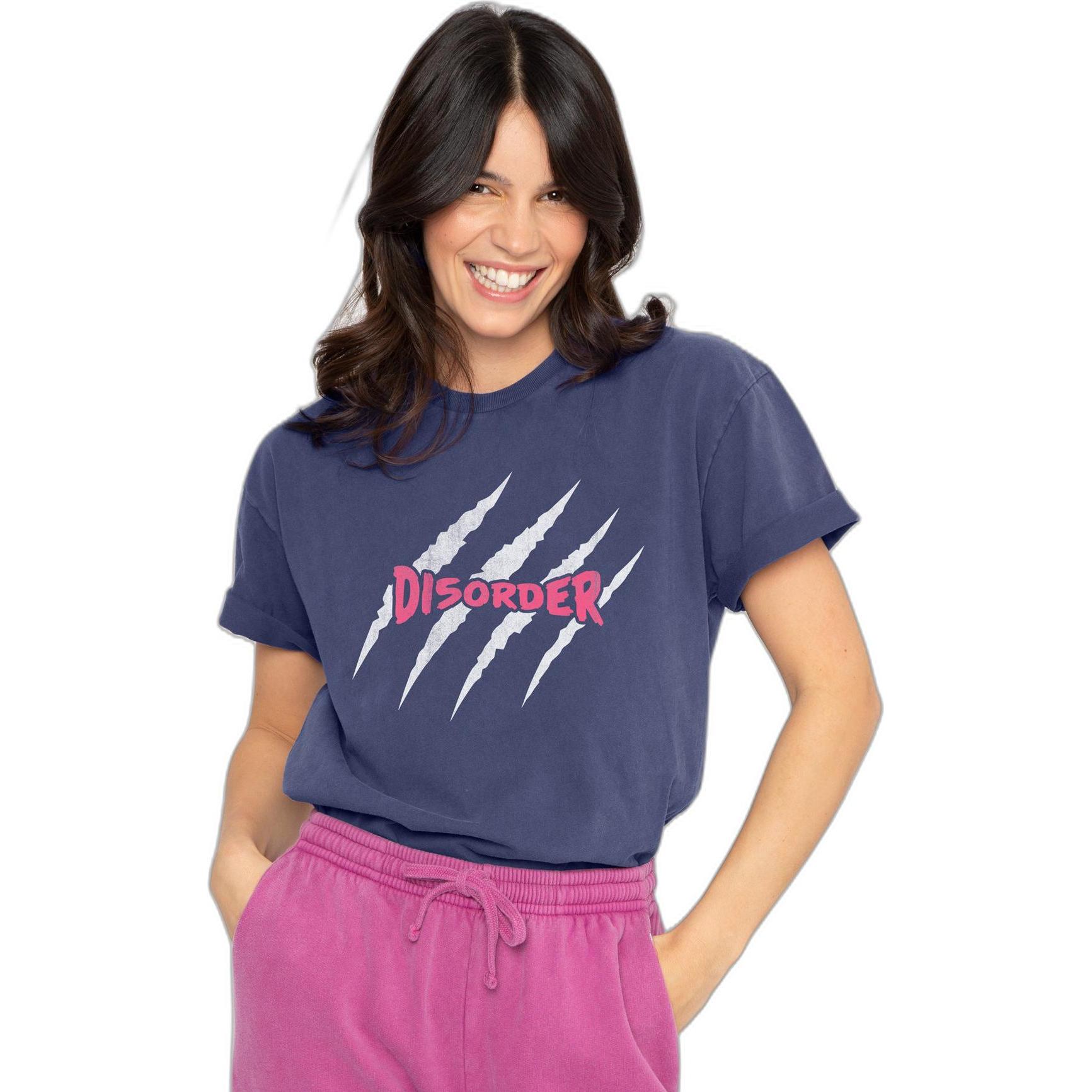 Thumbnail - French Disorder, Damen, Shirt, t-shirt damen mika washed disorder, Blau, (L)