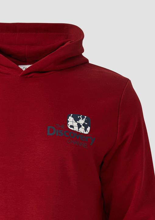 Produktbild s.Oliver Sweatshirt Softer Hoodie im Relaxed Fit mit Artwork