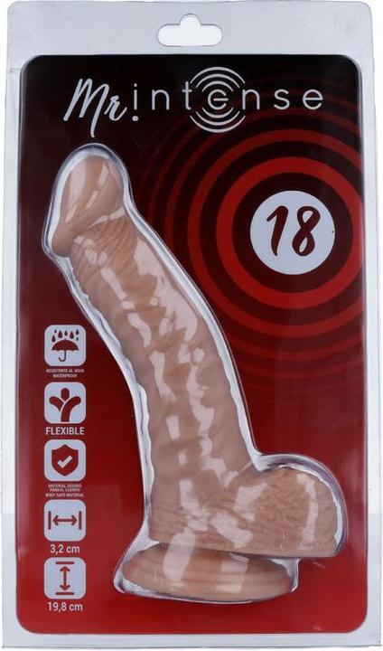 Actual product image Mr. Intense MR INTENSE 18 REALISTIC COCK 19.8 -O- 3.2CM