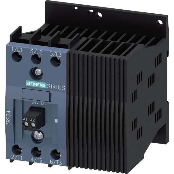 Siemens Contattore di potenza 5,5kW 2S 15-30VDC 12,5A 3RF3412-1BB06, Relais