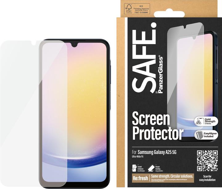 Actual product image Safe Ultra-Wide Fit (1 Piece, Samsung Galaxy A25 5G)