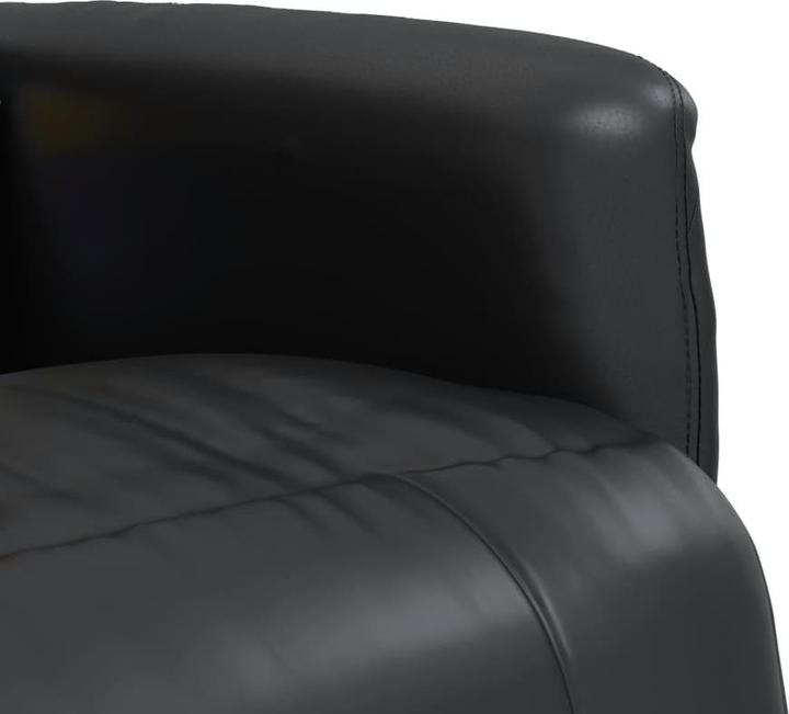 Image du produit VidaXL Fauteuil de massage avec repose-pieds Noir Similicuir,Couleur