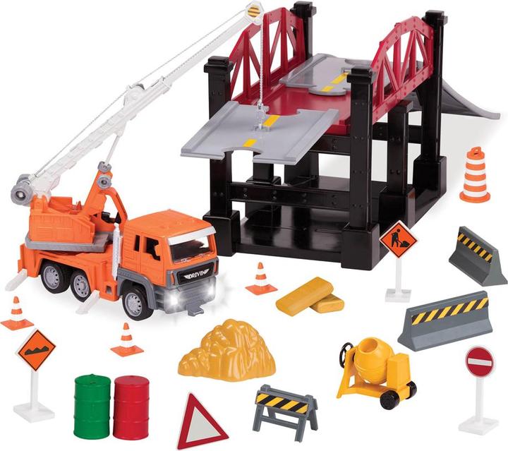 Actual product image Driven by Battat Driven - Construction Site Bridge Play Set