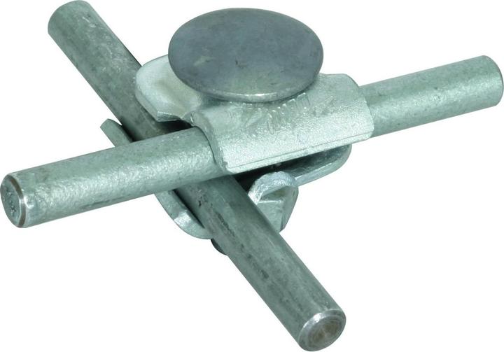 Dehn MMV-Klemme St/tZn f. Rd 6-8mm m. 390250 (Stecker und Verbinder)
