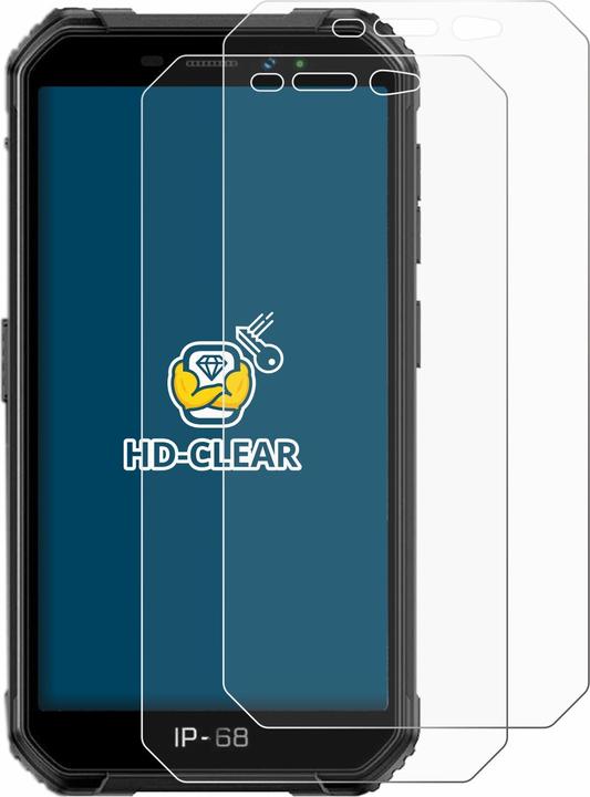 Actual product image BROTECT Screen Protector Clear (2 Piece, Ulefone Armor X6)
