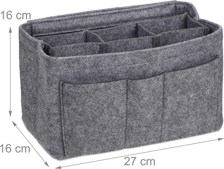 Immagine prodotto Relaxdays Organizer borsa (27 x 16 x 16 cm)