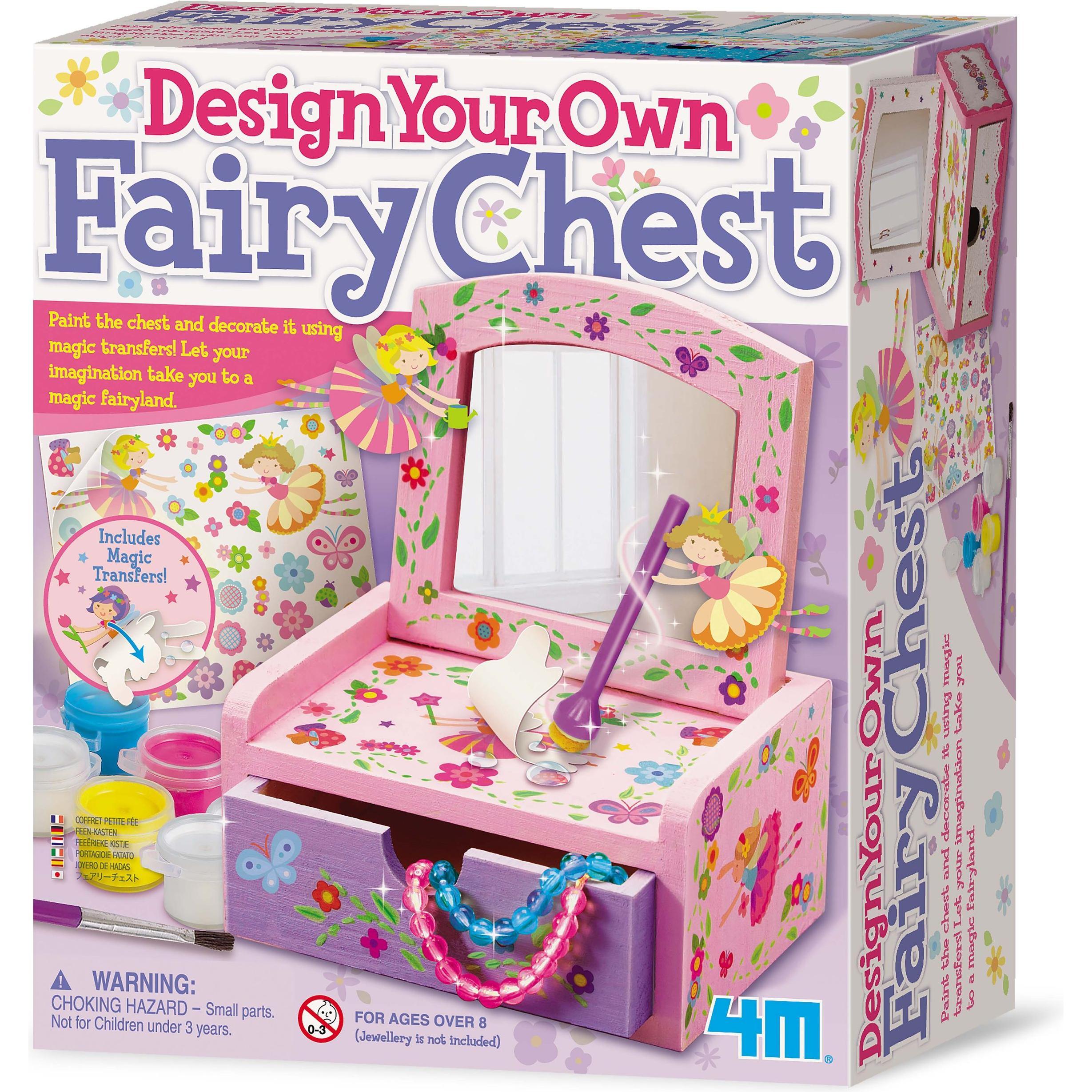 4M Paint your own Fairy Mirror Chest