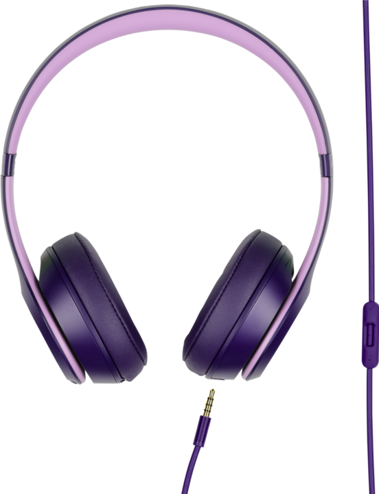 Actual product image Beats Solo3 Wireless On-Ear Headphones Pop Violet (40 h, Wireless)