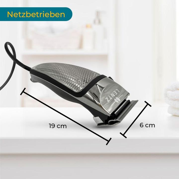 Produktbild Lentz Trimmer Rasierer Haarschneider Maschine mit Aufsatz Bartschneider