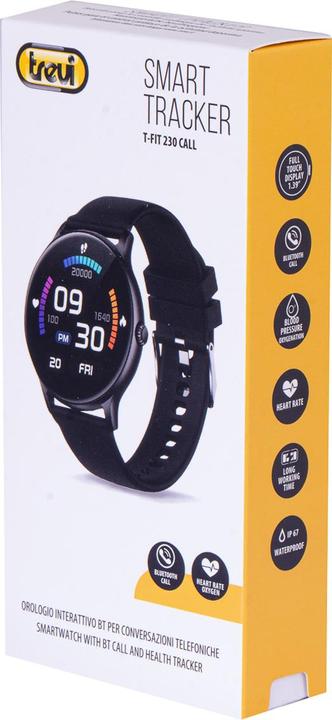 Actual product image Trevi T-Fit 230 Call Smart Fitness Band Black (45 mm)