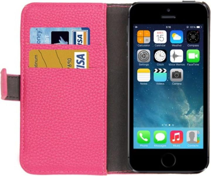 Produktbild König Design Schutzhülle Handytasche (Flip Quer) für Handy Apple iPhone 5 / 5s (Apple iPhone 5, Apple iPhone 5s)