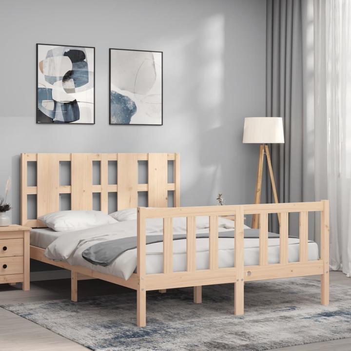 Produktbild vidaXL Bettrahmen (135 x 190 cm)
