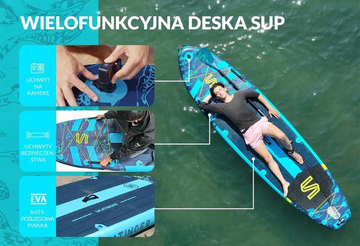 Productafbeelding Skatinger Deska SUP Asiaticus 350x89x15 cm Yoga