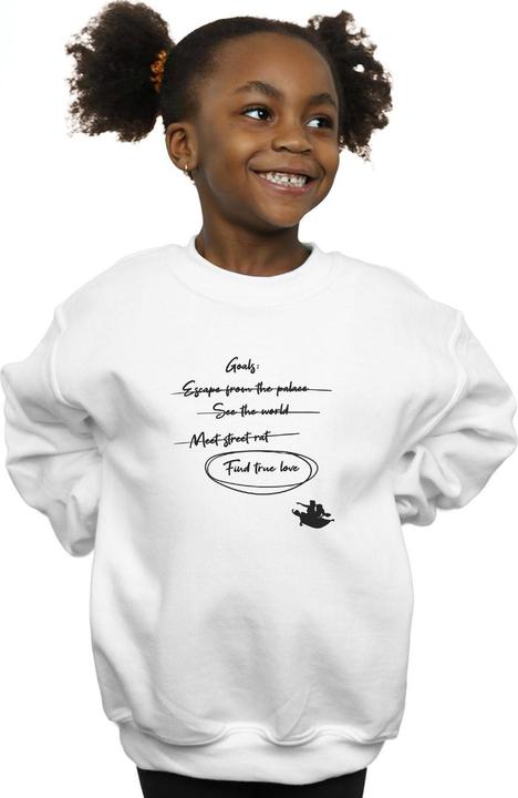 Immagine prodotto Disney Aladdin Jasmine Goals Felpa Ragazze (116)