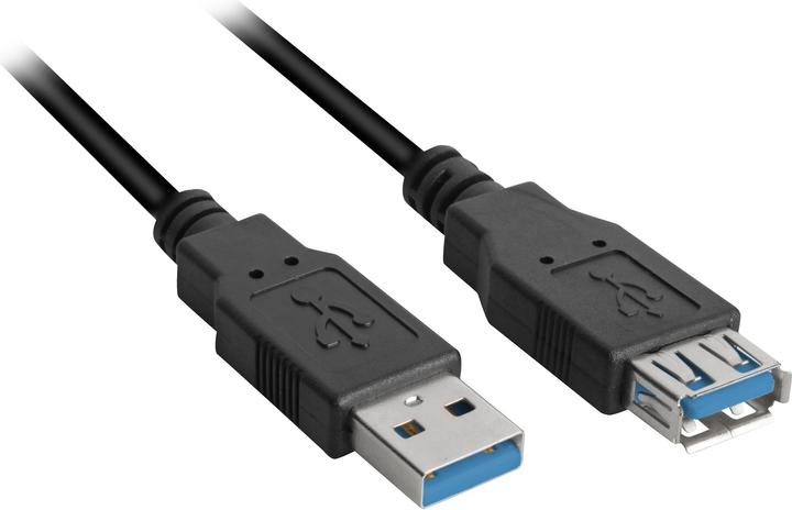 Image du produit Sharkoon USB A – USB A (1 m, USB 3.0)