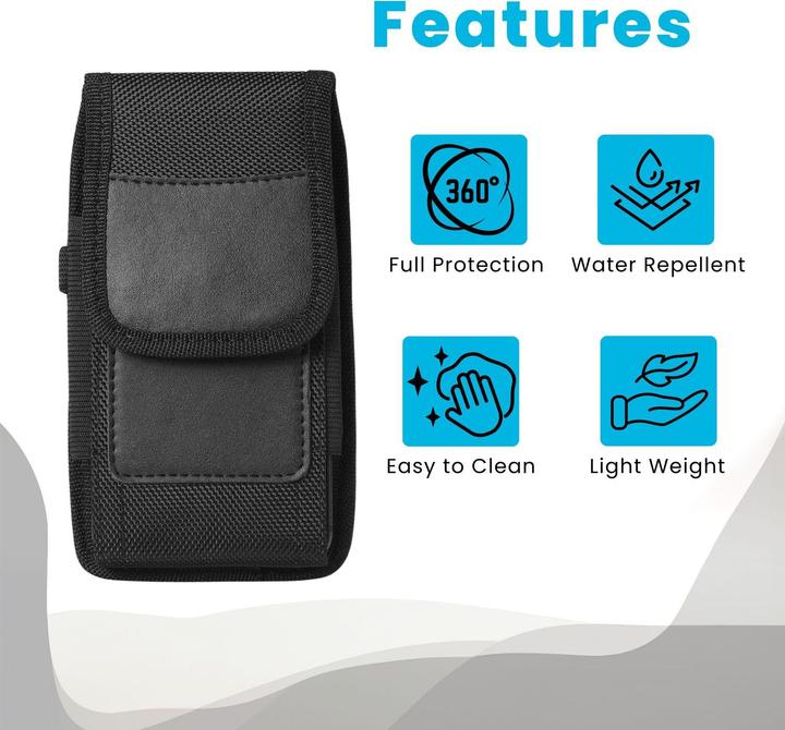 Actual product image Cadorabo Universal mobile phone case with clip for up to 4.5 inch (Universal)