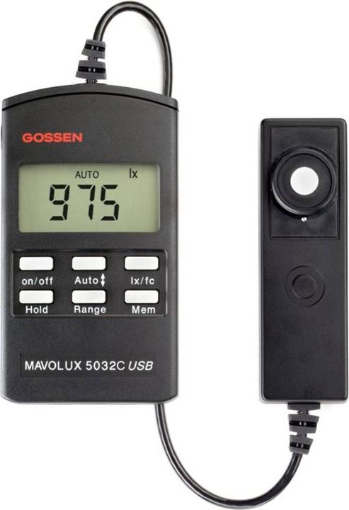 Produktbild Gossen Luxmeter MAVOLUX 5032 C USB Kalibriert n