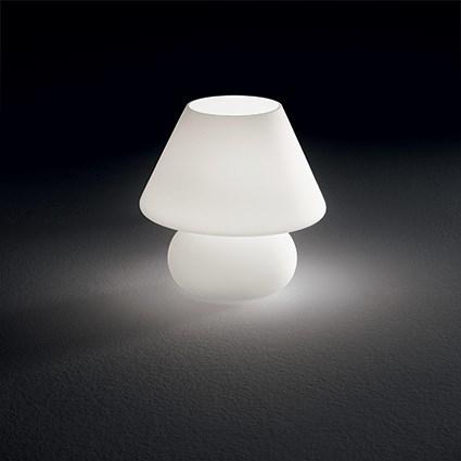 Image du produit Ideal lux PRATO Lampe de table E27 ⌀225mm Blanc 074702 (E27)