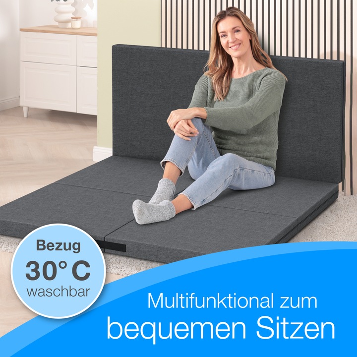 Produktbild Bestschlaf Doppelgästematratze 3in2 (140 x 195 cm, Schaumstoffkern)