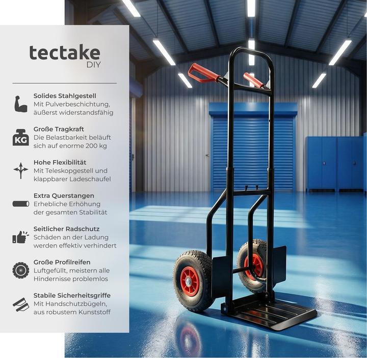Produktbild tectake Sackkarre (100 kg)