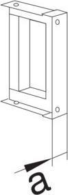 Actual product image Hager TEH L6853 VERZ End piece for FWK3 50210