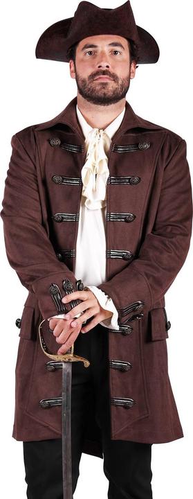 Actual product image Thetru Men's Jacket Pirates Lancaster, brown (M)