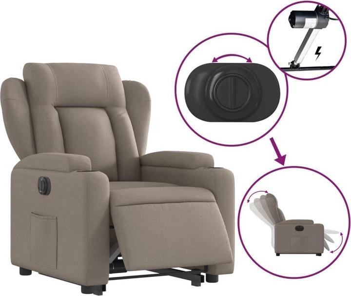 Produktbild vidaXL Relaxsessel mit Aufstehhilfe