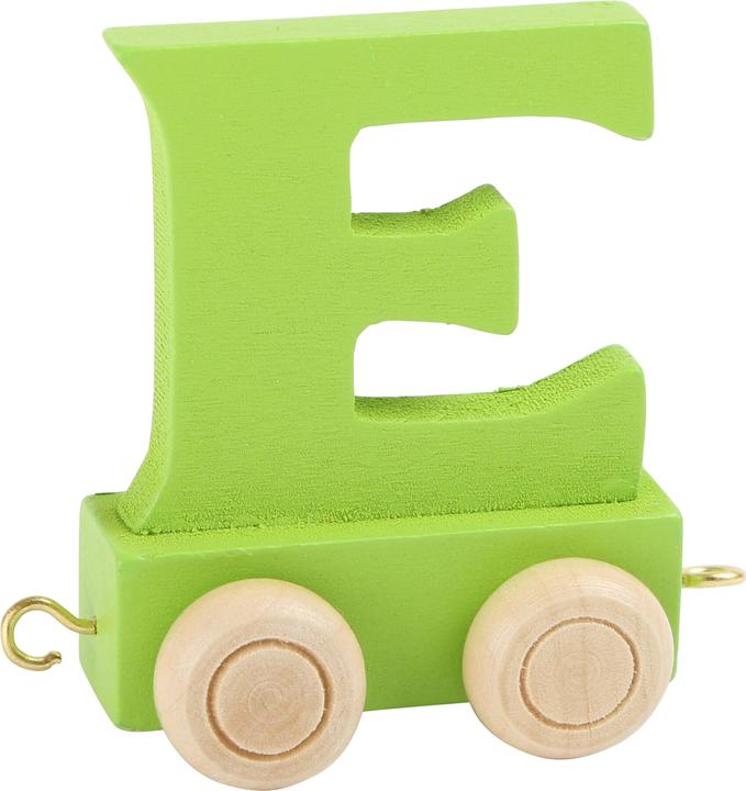 Actual product image small foot Letter E