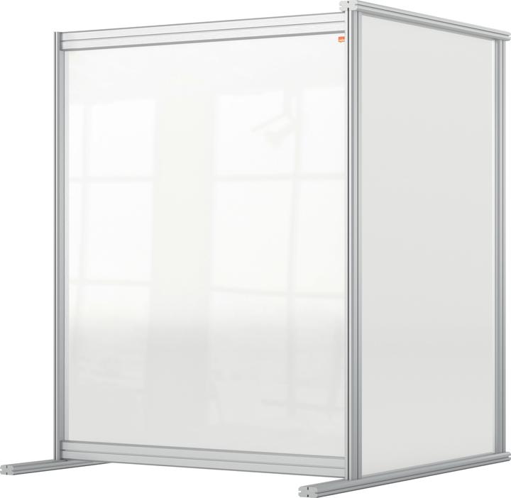 Produktbild Nobo Schreibtischtrennwand Premium Plus Erweiterung 80 x 100 cm (80 x 100 cm)