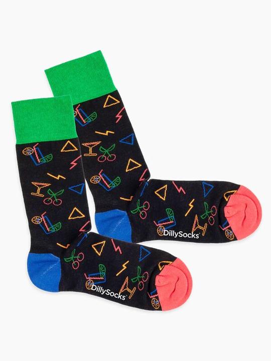 Actual product image DillySocks Cocktail O'Clock (Single pack, 36 - 40)