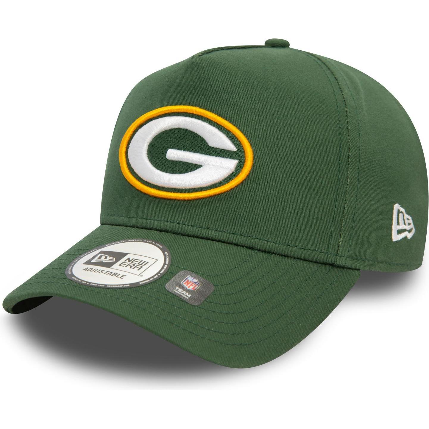 New Era, Herren, Cap, E-Frame Trucker Cap - Green Bay Packers Celtic Green, Grün
