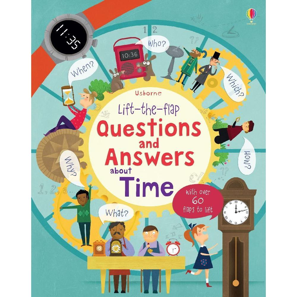 Daynes:Lift-the-flap Questions.Time, Sachbücher von Katie Daynes