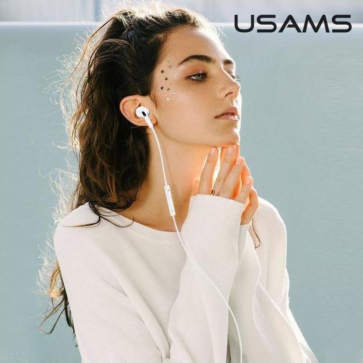 Actual product image Usams EP-41 (No noise cancellation, Cable)