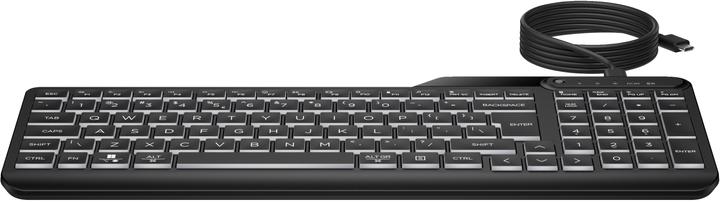 Produktbild HP 405 Multi-Device Backlit Wired Keyboard (Eng. Int., Kabelgebunden)
