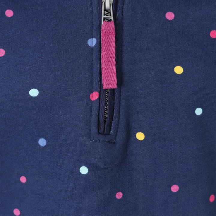 Produktbild Lazy Jacks Sweatshirt Mädchen mit kurzem Reissverschluss (116)