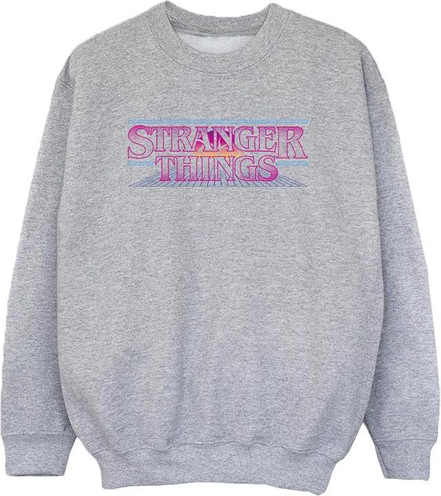 Produktbild Netflix Stranger Things Retro Title Sweatshirt Jungen (140, 146)