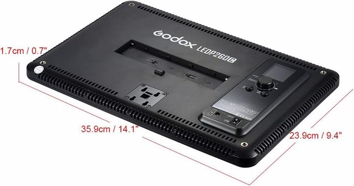 Actual product image Godox LED Panel LEDP260C 30W 2pcs Kit (Godox)