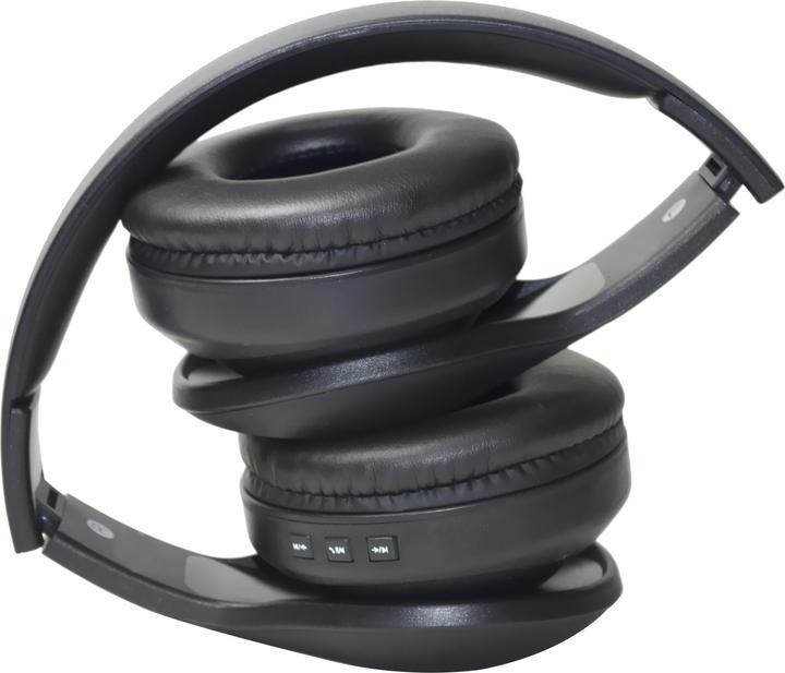 Produktbild Vakoss SK-839BX headphones/headset Wired & Wireless Head-band Music Bluetooth Black (ANC, 7 h, Kabellos)
