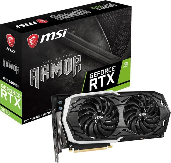Produktbild MSI GeForce RTX 2070 ARMOR 8G (8 GB)