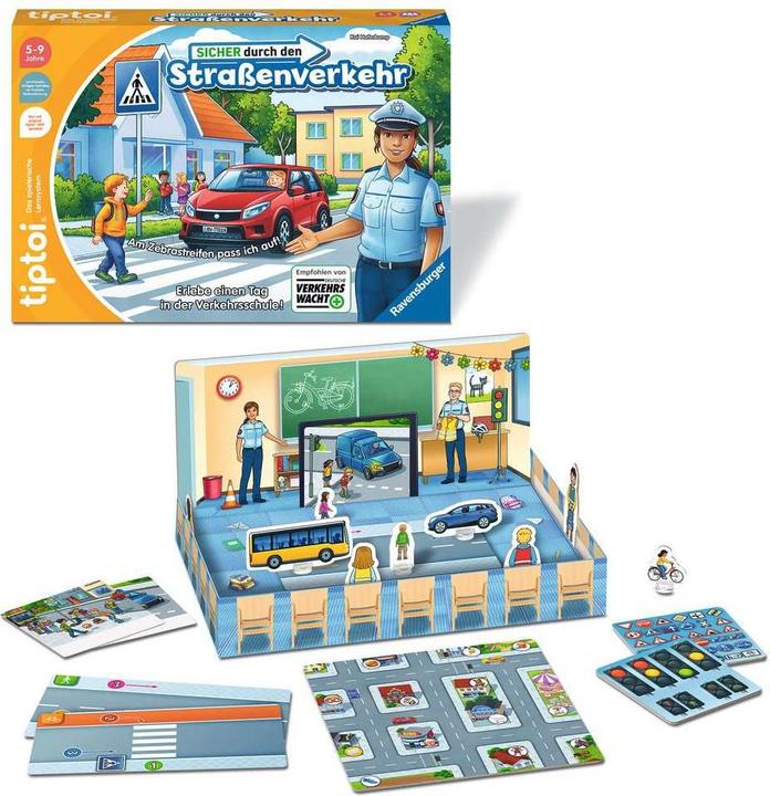 Actual product image tiptoi ® Safely through road traffic (German, 5 - 9 years)