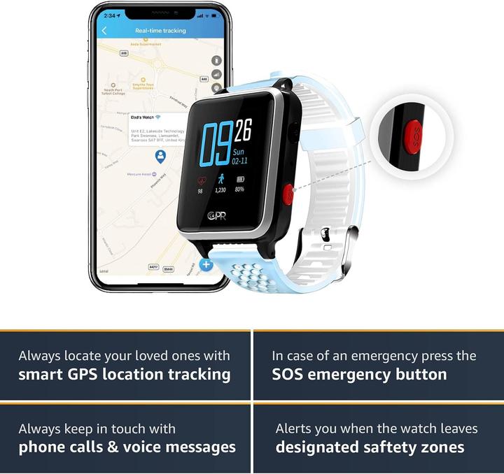Image du produit CPR Guardian Montre Guardian Kids GPS Tracker (45 mm)
