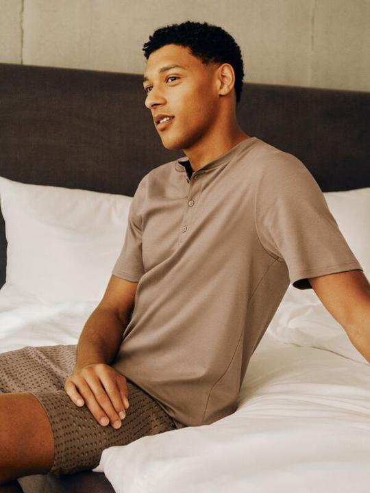 Produktbild Schiesser Bio-Baumwolle Pyjama (S)