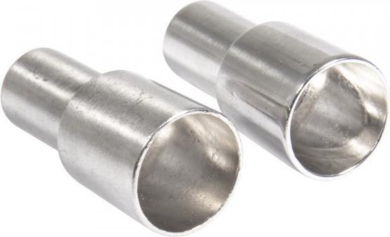 Rayher Metall Flaschenkerzenhalter für Stabkerzen silber